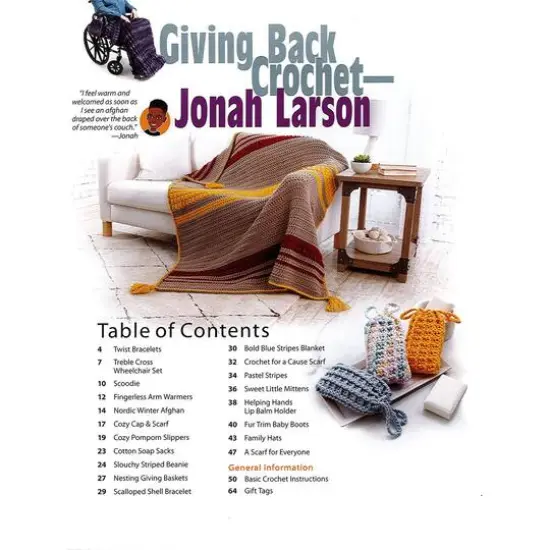 Annie's Giving Back Crochet - Jonah Larson Book {4}