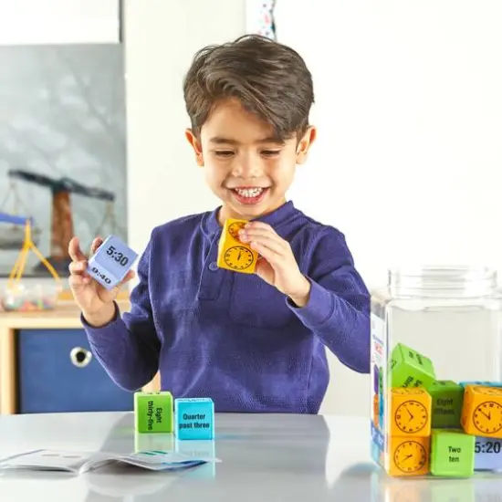 Hand2mind&reg; Multiple Representation Time Dice, 16ct. {4}