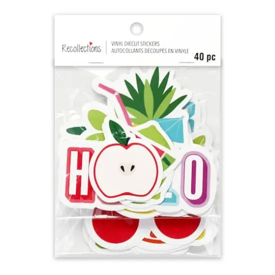 Vinyl Diecut Fruit Sticker Set by Recollections&trade; {5}