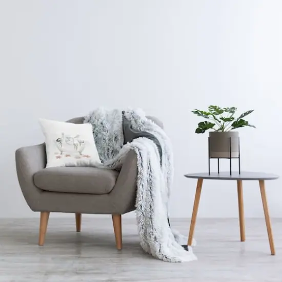 Stupell Industries White Pelican Birds Vintage Bathtub Nautical Shells Throw Pillow, 18" x 18" {3}