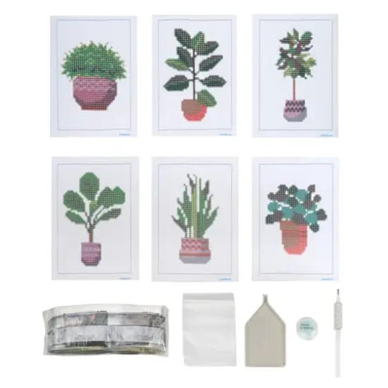 Plants Diamond Art Kit by Make Market&reg; {1}
