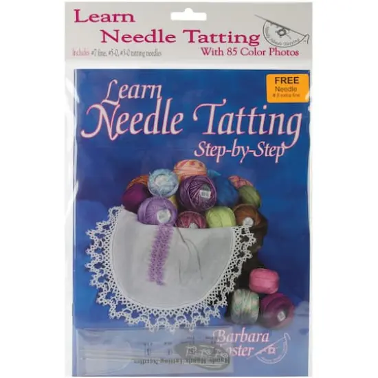 Handy Hands Learn Needle Tatting Sizes 3, 5, 7 Step-By-Step Kit {1}