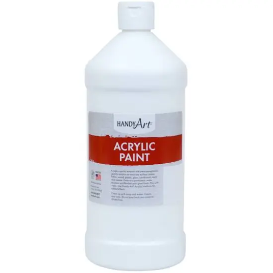 Handy Art&reg; Acrylic Paint Titan White {1}