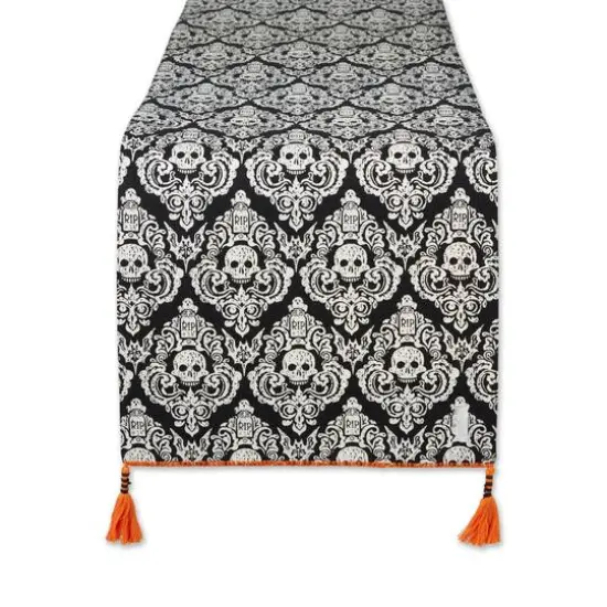 DII&reg; 70" Haunted House Embellished Table Runner {6}