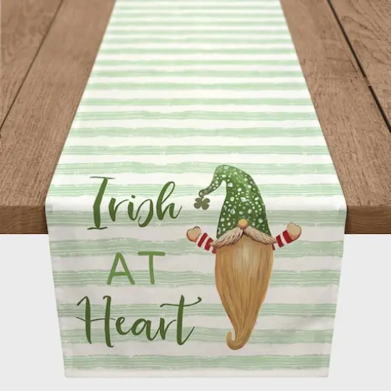 Irish At Heart Poly Twill Table Runner {1}