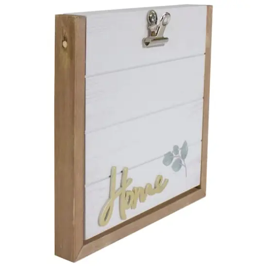 8.5" "Home" Table Top Photo Clip Frame With Hinge Design D&eacute;cor {3}