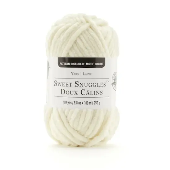 Sweet Snuggles&trade; Yarn by Loops & Threads&reg; Winter White {1}