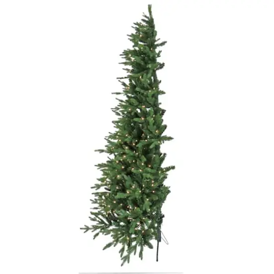 7.5ft. Pre-lit Artificial Feel Real&reg; Merryweather Fir Hinged Tree, Clear Lights {6}