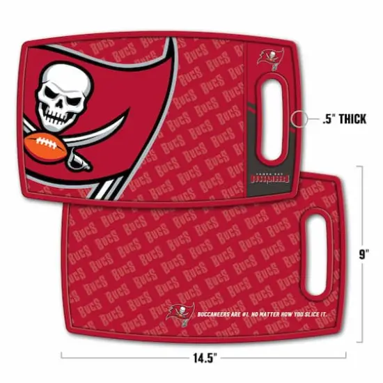 NFL Logo Series Cutting Board Tampa Bay Buccaneers {4}