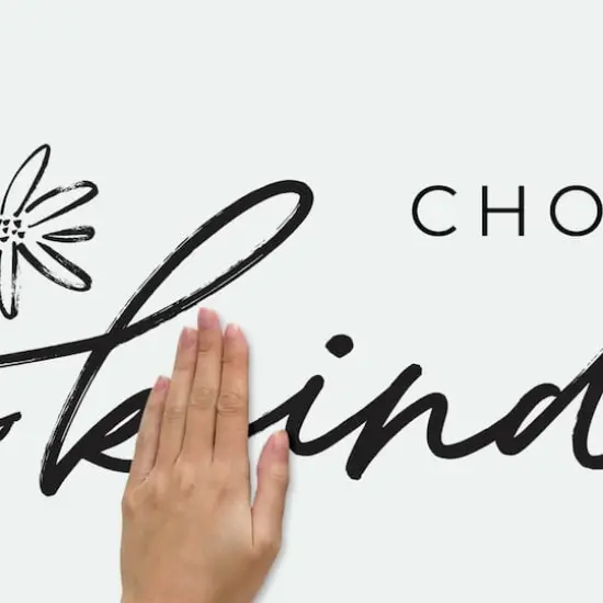 RoomMates Choose Kindness Peel & Stick Giant Wall Decals {5}