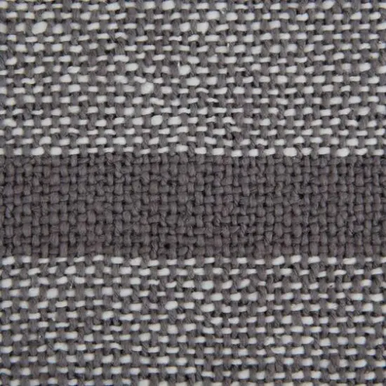 DII&reg; Striped Homespun Throw Gray {7}