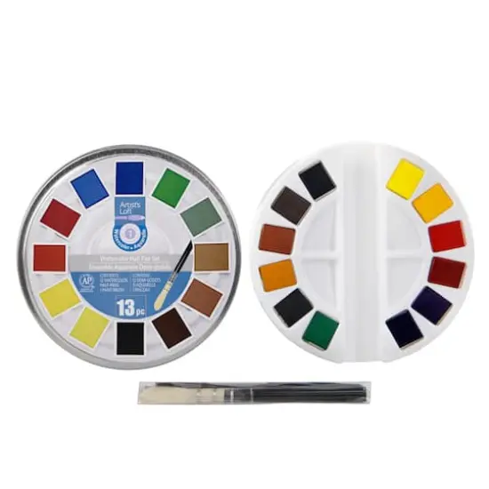 Watercolor Half-Pan Set by Artist's Loft&trade; {6}