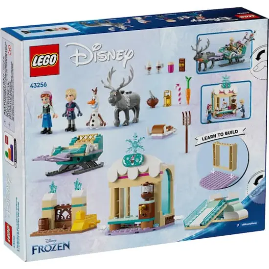 LEGO&reg; Disney Frozen Anna&rsquo;s Sleigh Adventure Buildable Model Toy Kit 43256 {4}