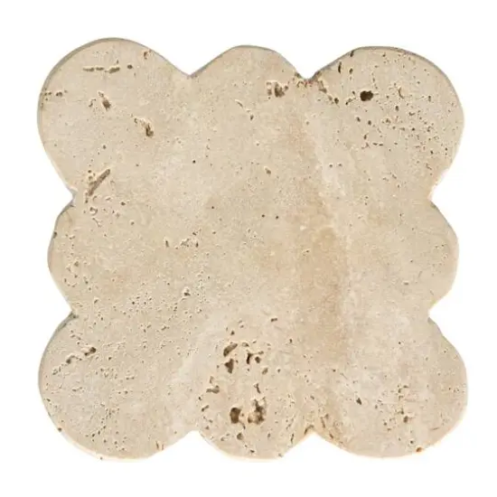 Hello Honey Tuscan Elegance Travertine Coaster Set, 4ct. {5}