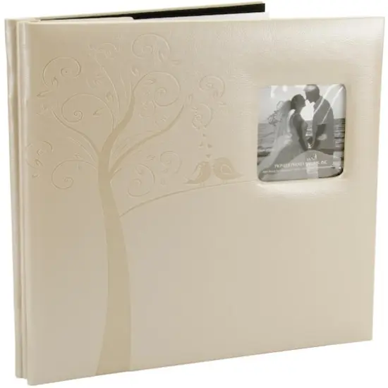 Pioneer&reg; Tree Embossed Wedding Post Bound Photo Album {3}