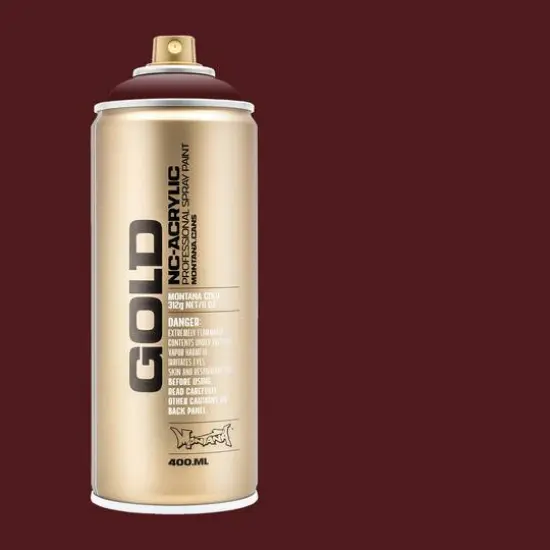 Montana&trade; Gold Acrylic Professional Spray Paint CL8320 Chestnut {4}