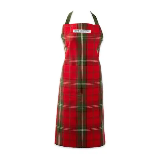 DII&reg; Vintage Holiday Tartan Chef Apron {1}