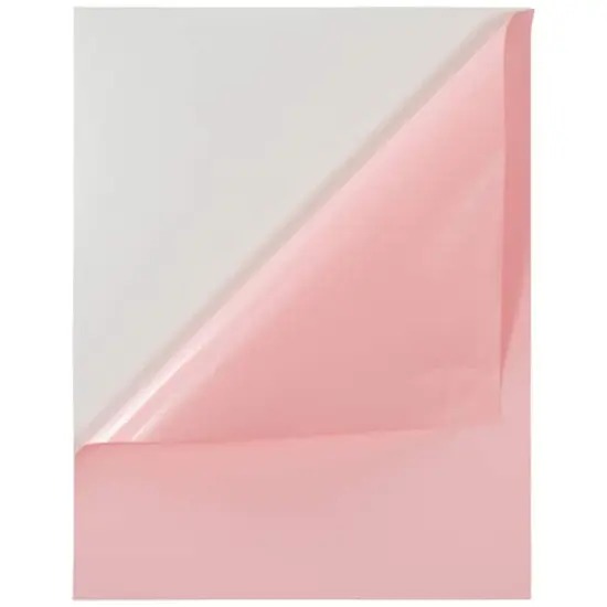 JAM Paper Shipping Labels, 8.5" x 11" Baby Pink Pastel {5}