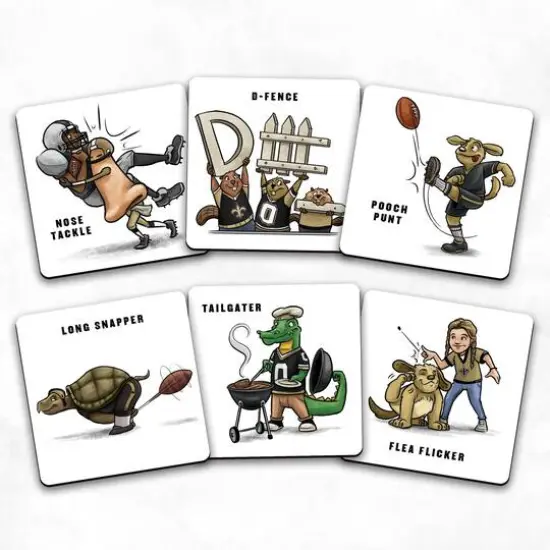 NFL Memory Match Game New Orleans Saints {5}