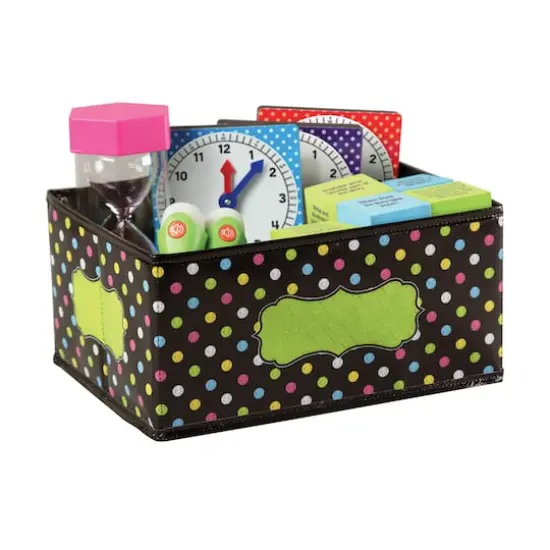 Teacher Created Resources&reg; Chalkboard Brights Small Storage Bin, 2ct. {3}