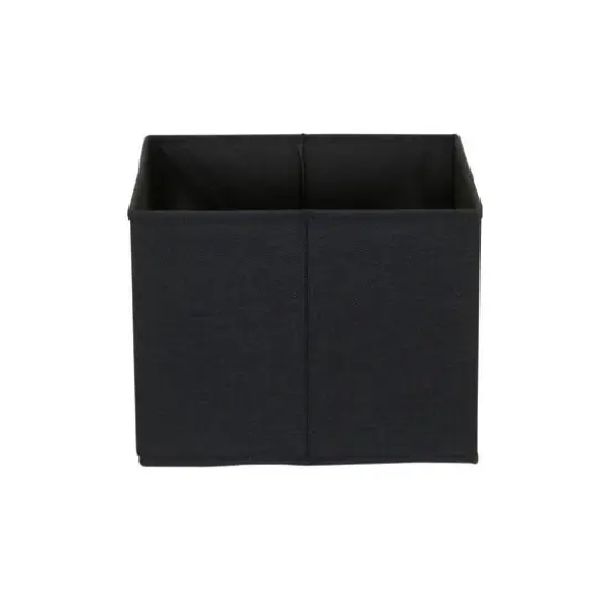 Household Essentials Storage Cubes, 2ct. Black {5}