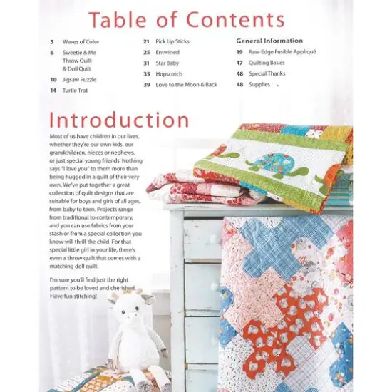 Annie's Fast & Fun Quilts For Kids Book {4}