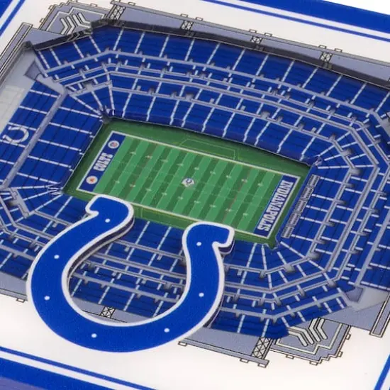3D StadiumView Coasters Indianapolis Colts {5}