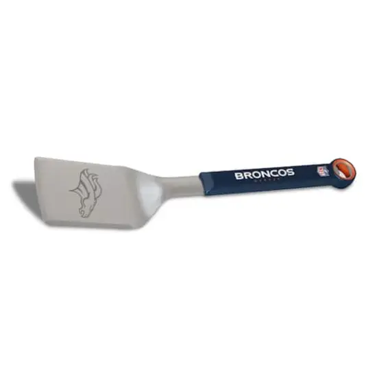 NFL Stainless Steel BBQ Spatula with Bottle Opener Denver Broncos {4}