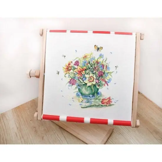 Luca-s April Bouquet Counted Cross Stitch Kit {7}