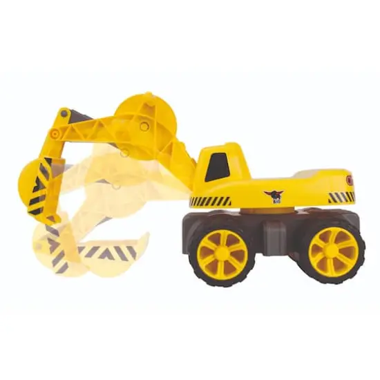 Aquaplay BIG Power Worker Maxi Digger Ride On {4}