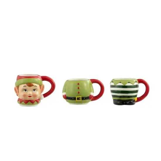 12oz. Elf Stacking Mug Set {3}
