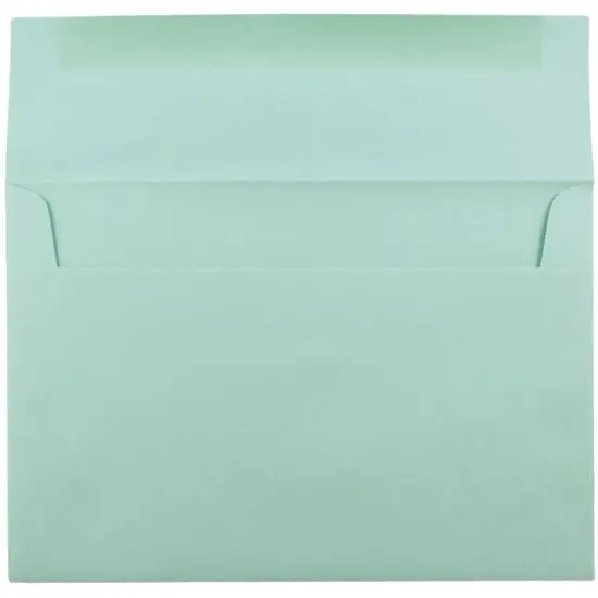 JAM Paper A8 Passport Invitation Envelopes, 50ct. Aqua Blue {4}