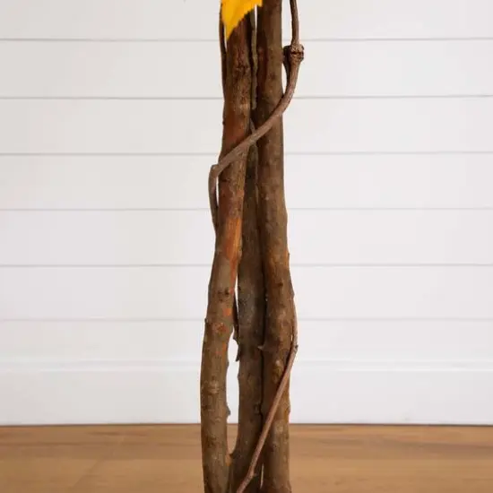 6ft. Deluxe Potted Artificial Autumn Maple Tree {7}