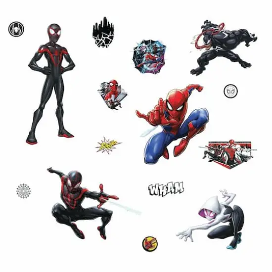 RoomMates Spider-Man Miles Morales Peel & Stick Wall Decals {1}
