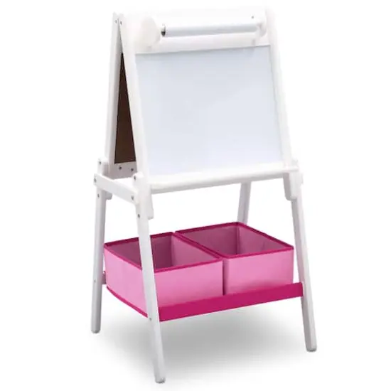 My Size White Double Sided Storage Easel  {1}