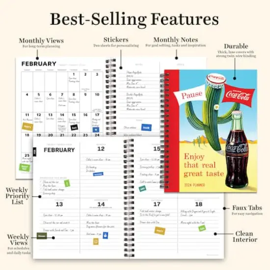 TF Publishing 2024 Coke Medium Planner {7}