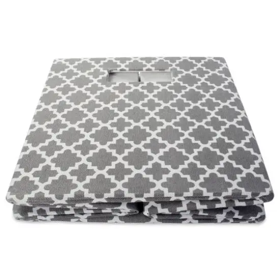 DII&reg; 11" Polyester Lattice Storage Cube Gray {5}