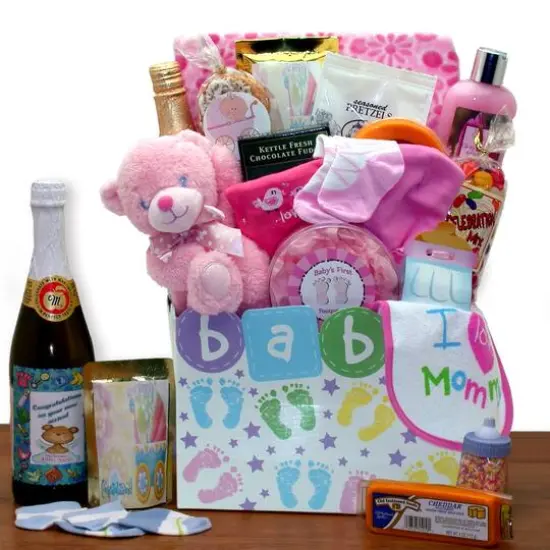 New Baby Girl Celebration Gift Box {1}
