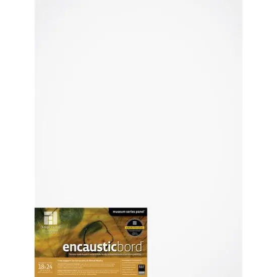 Ampersand&trade; Encausticbord&trade; 2.13" Cradled 18" x 24" Museum Series Panel {1}