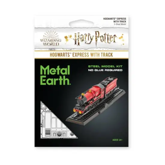 Metal Earth 3D Metal Model Kit - Harry Potter Hogwarts Express with Track {3}