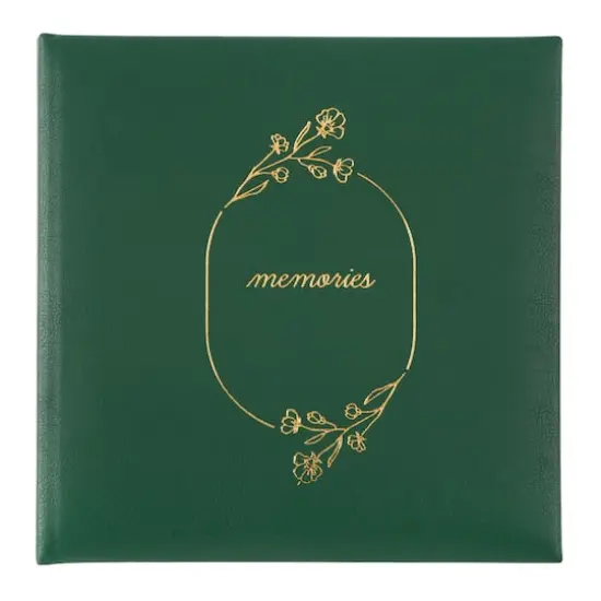 8.6" x 8.6" Green Memories Photo Album by Recollections™ {1}