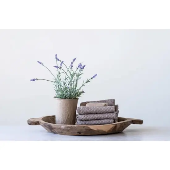 Hello Honey&reg; 13.5" Faux Lavender Plant in Paper Pot {3}
