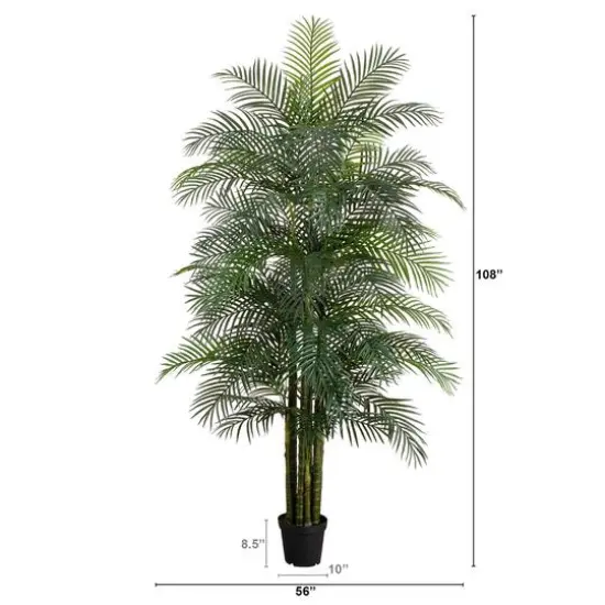 9ft. UV Resistant Areca Palm Tree {8}