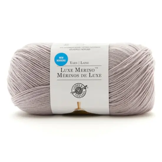 Luxe Merino&trade; Solid Yarn by Loops & Threads&reg; Raindrops {1}
