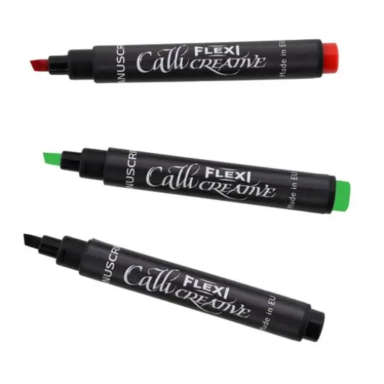 Manuscript CalliCreative 3 Color Flexi Marker Set {4}