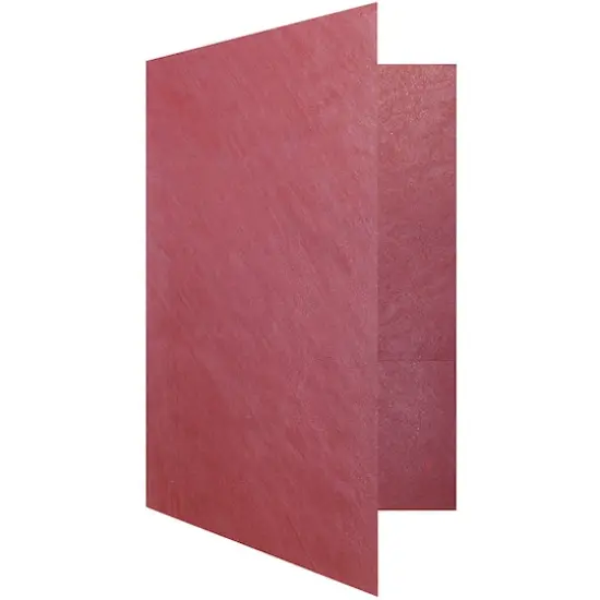 JAM Paper Handmade Metallic Folders Red {6}