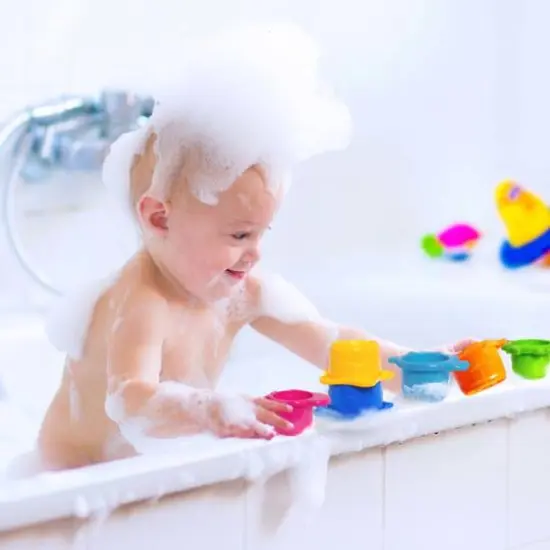 Extasticks Beautiful Colored Stacking Cups with Sea Animals {8}