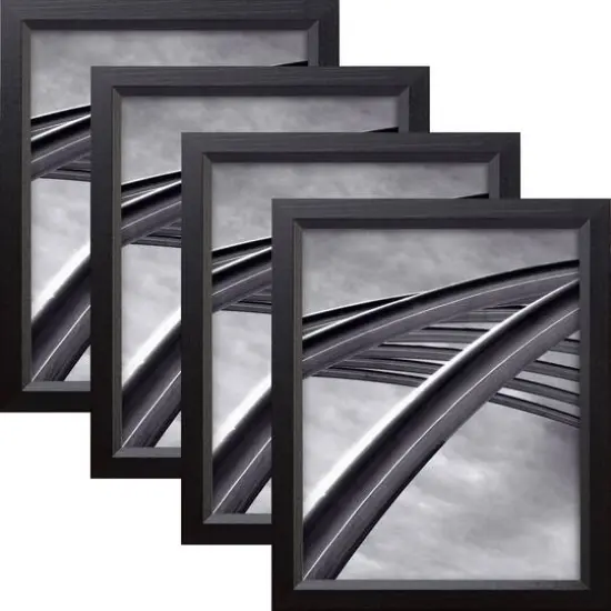 4 Pack: Craig Frames Economy Ebony Hardwood Picture Frame {7}