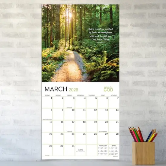 2026 Paths to God Wall Calendar {4}