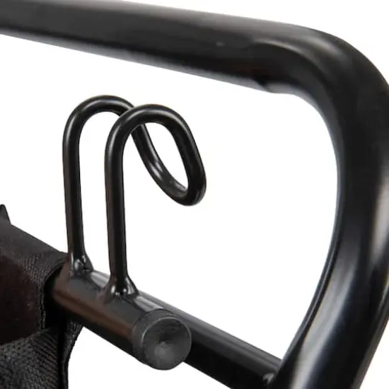 Household Essentials Rolling Laundry Hamper Black {13}